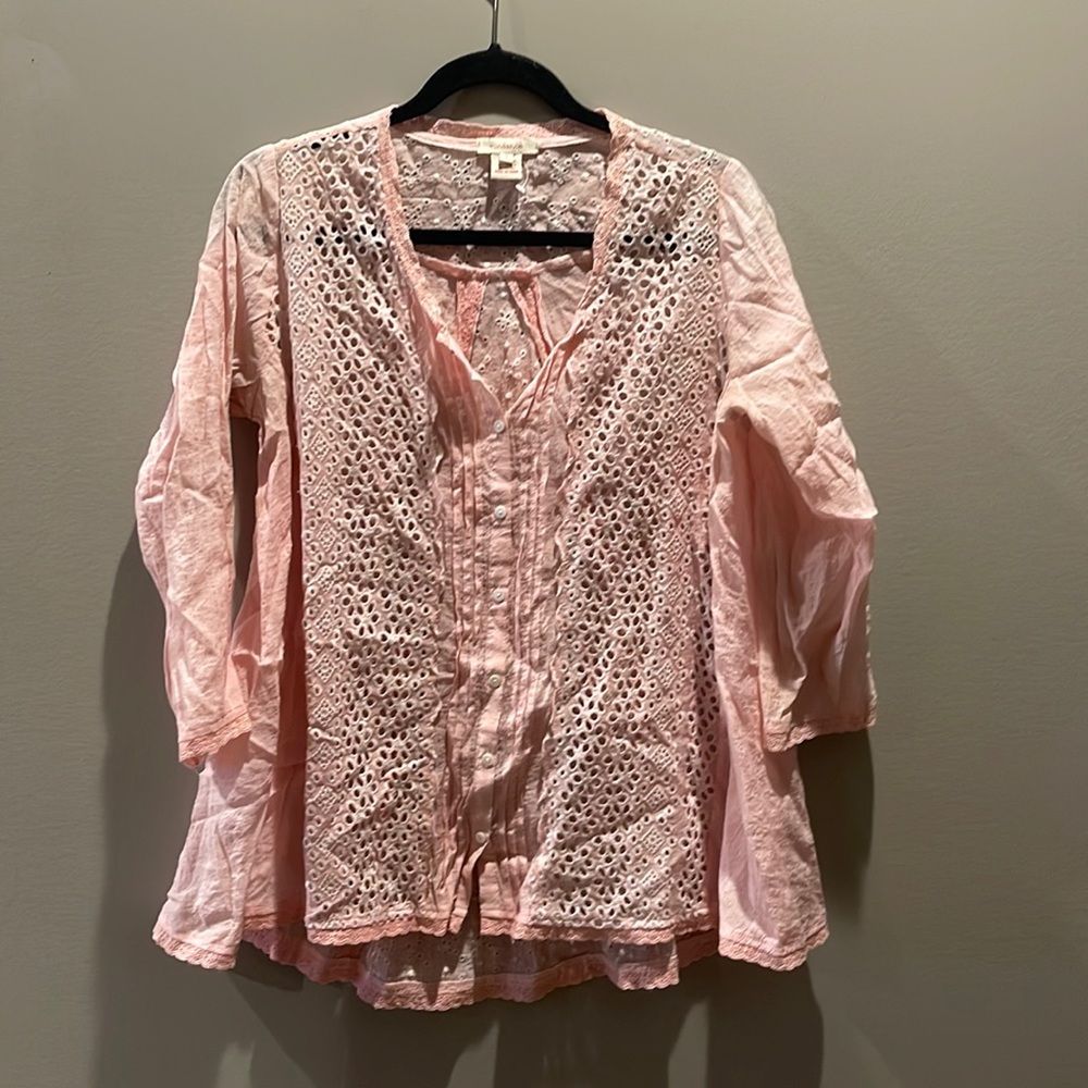 Sundance pink blouse